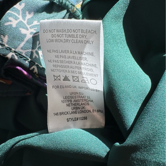 Anthropologie Hutch Puff Sleeve Floral Maxi Dress size 0 - Picture 12 of 13